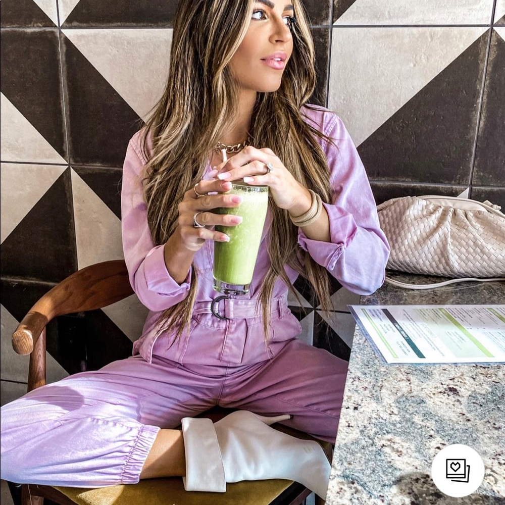 Purple Button down Jumper • XS